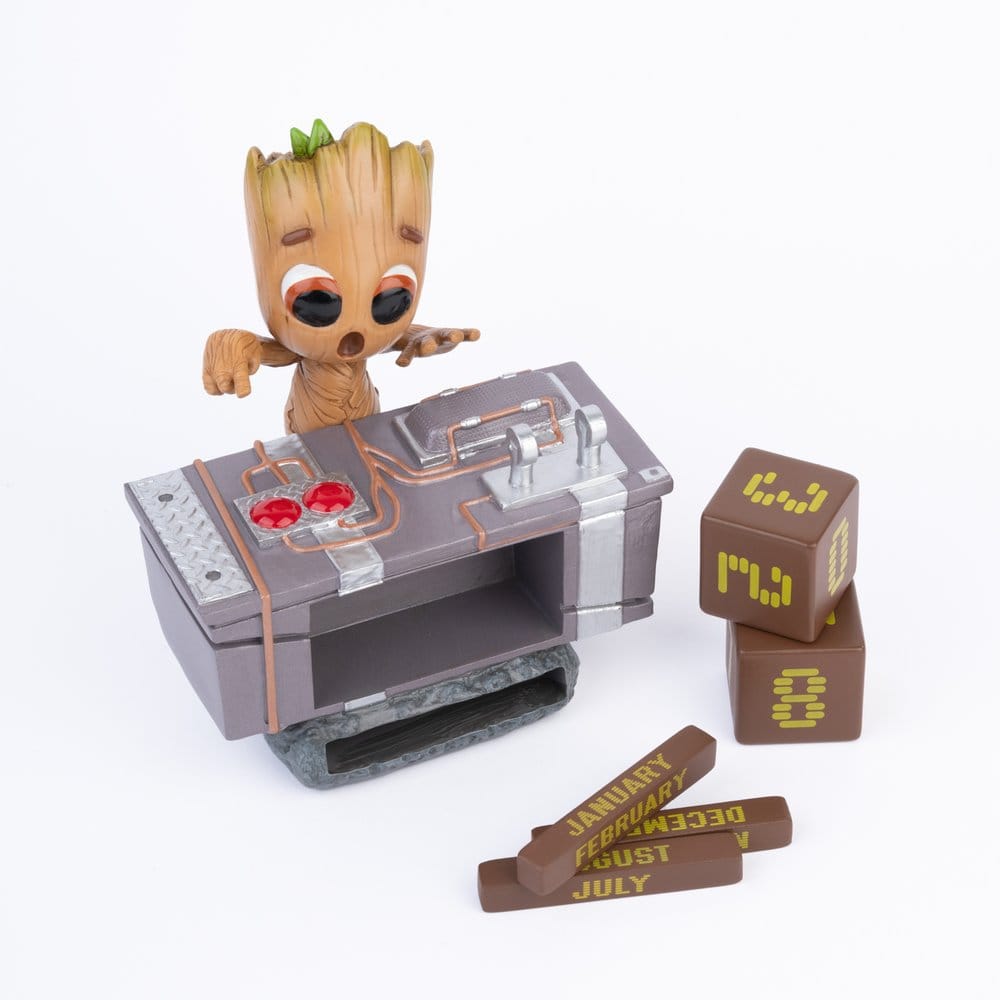 Marvel 3D Ewiger Kalender Groot Death Button 12 cm Image 2