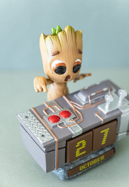 Marvel 3D Ewiger Kalender Groot Death Button 12 cm Image 5