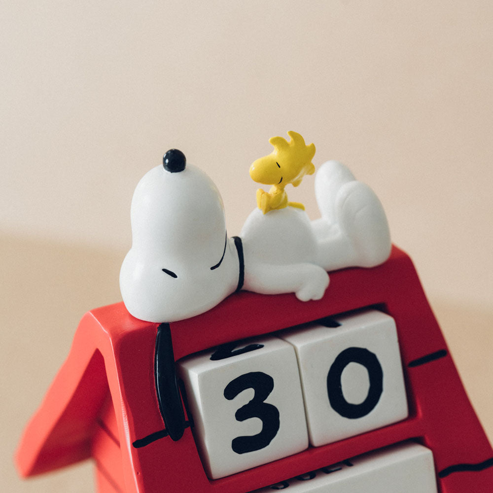 Peanuts 3D Ewiger Kalender Snoopy Hundehütte Image 5
