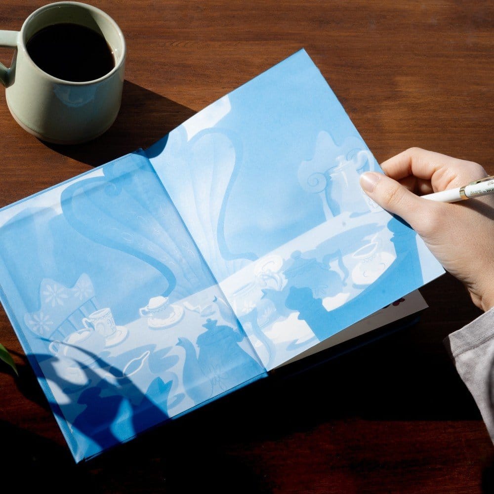 Alice im Wunderland Premium Notizbuch mit Stift Set A5 Image 4