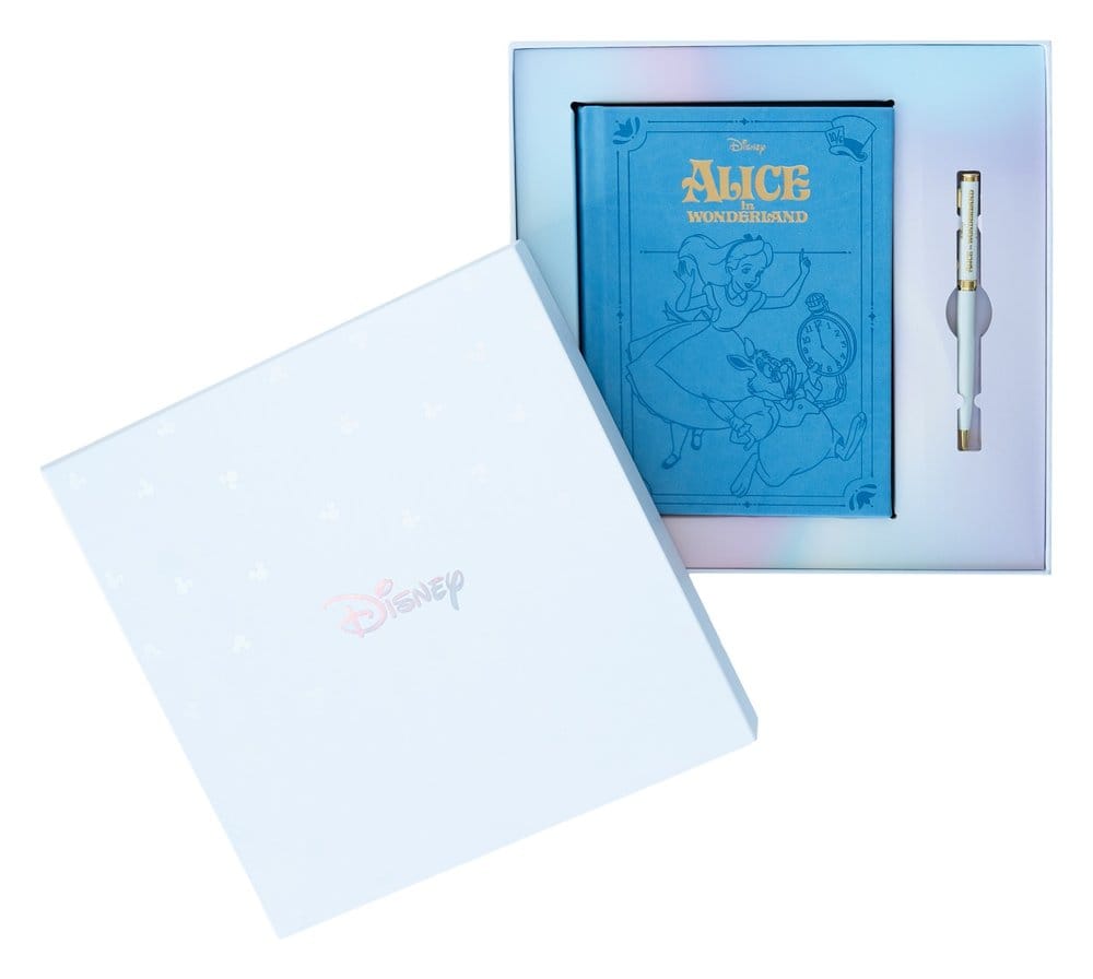 Alice im Wunderland Premium Notizbuch mit Stift Set A5 Image 5