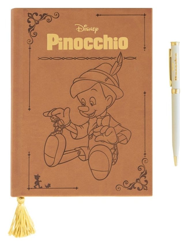 Pinocchio Premium Notizbuch mit Stift Set A5 Image 1