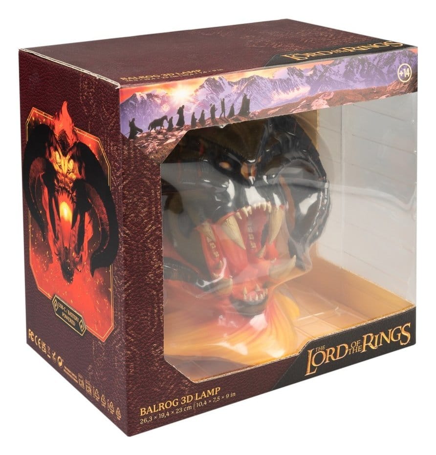 Herr der Ringe Lampe Balrog 19 cm Image 5