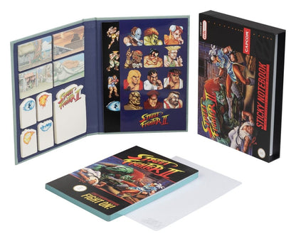 Street Fighter Premium Notizbuch mit Haftnotizen und Hülle A5 Image 1