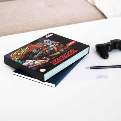 Street Fighter Premium Notizbuch mit Haftnotizen und Hülle A5 Image 3
