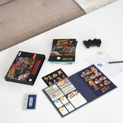 Street Fighter Premium Notizbuch mit Haftnotizen und Hülle A5 Image 4