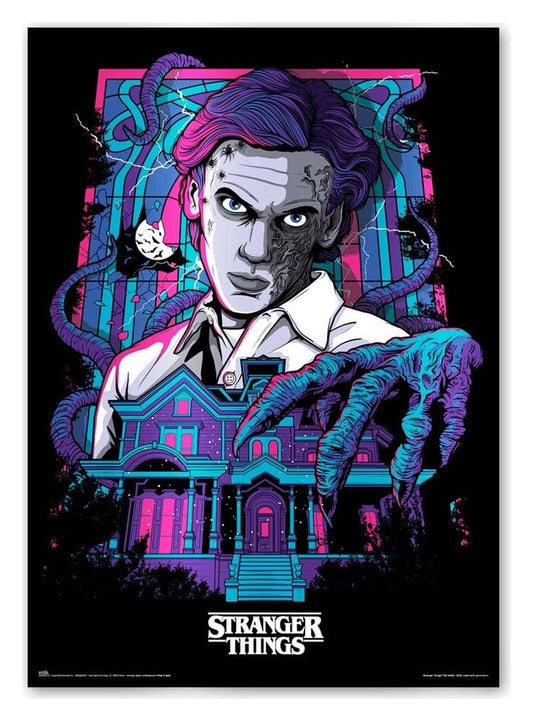 Stranger Things Leuchtendes Poster Premium 50 x 70 cm Image 1