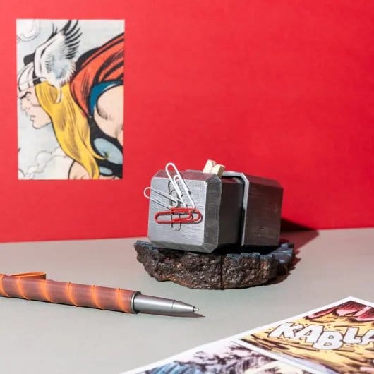 Marvel Thor Stift mit Halter Hammer Image 1
