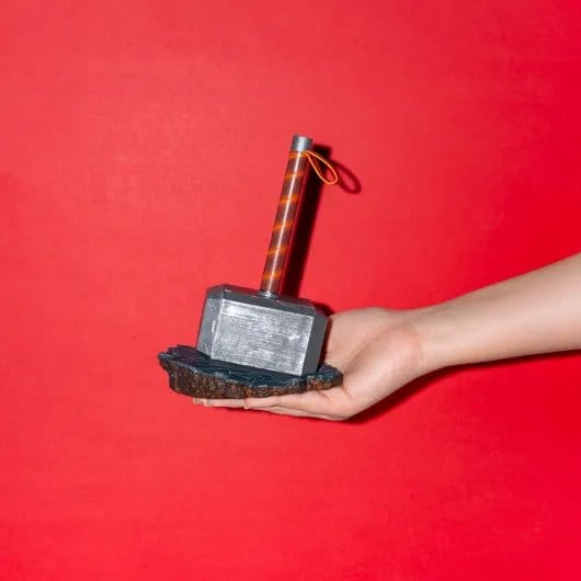 Marvel Thor Stift mit Halter Hammer Image 5