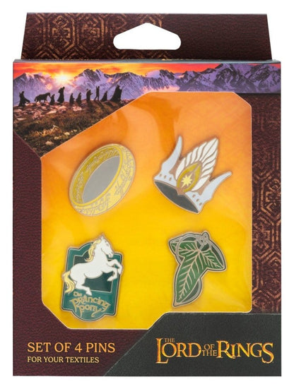 Der Herr der Ringe Ansteck-Pins 4er Set Image 1