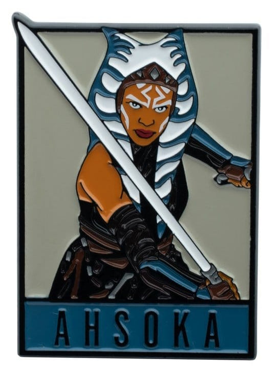 Star Wars: Ahsoka Tano Ansteck-Pin Karte Image