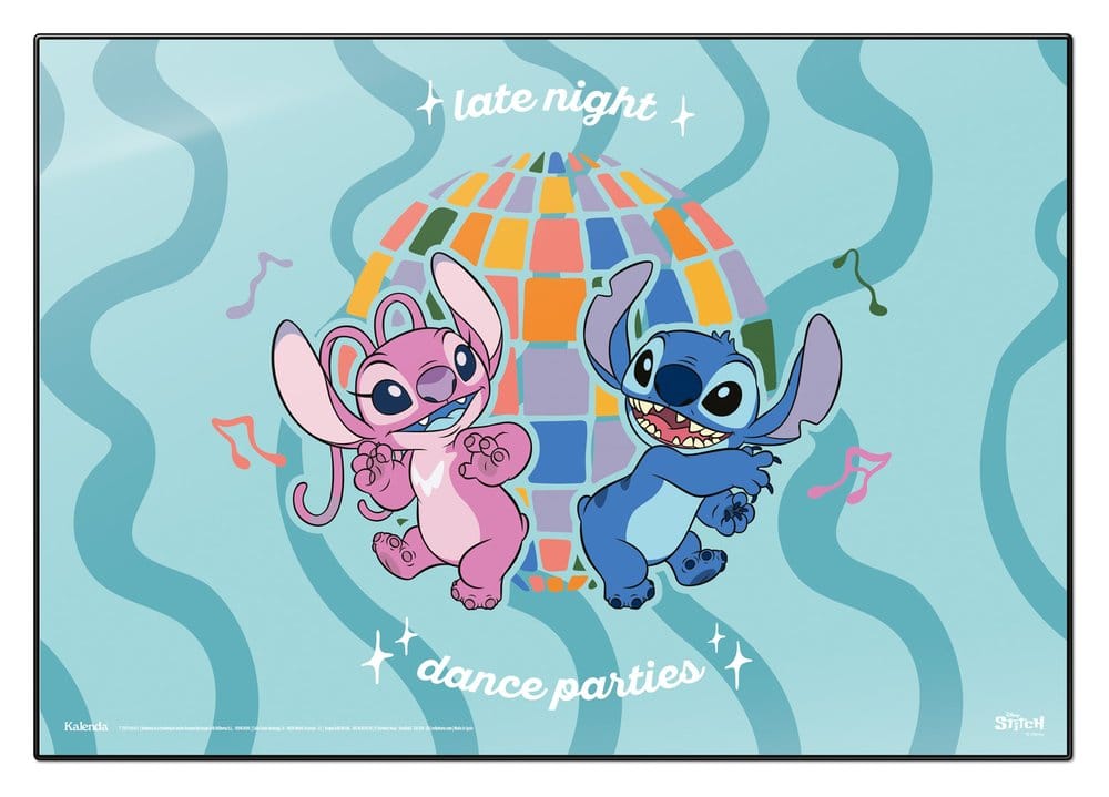 Lilo & Stitch Schreibtischunterlage Waves 35 x 50 cm Image