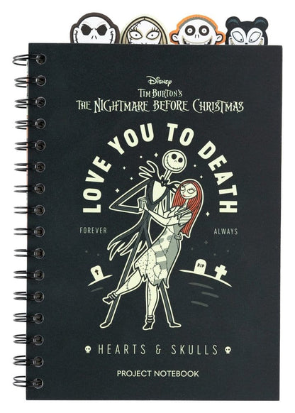 Nightmare Before Christmas Projekt Notizbuch A5 Image 1