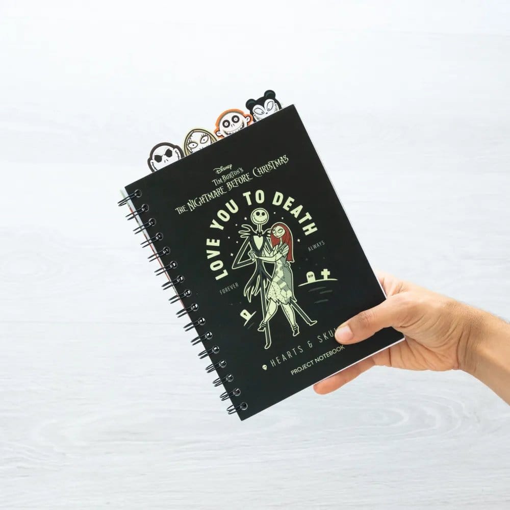 Nightmare Before Christmas Projekt Notizbuch A5 Image 6