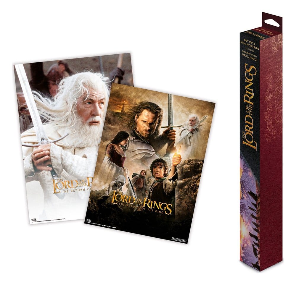 Der Herr der Ringe Poster 38 x 52 cm 2er Set Image 1