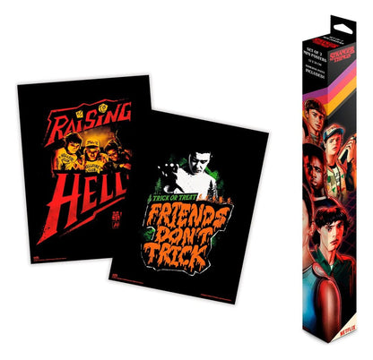 Stranger Things Mini-Poster 2er Set Image 1