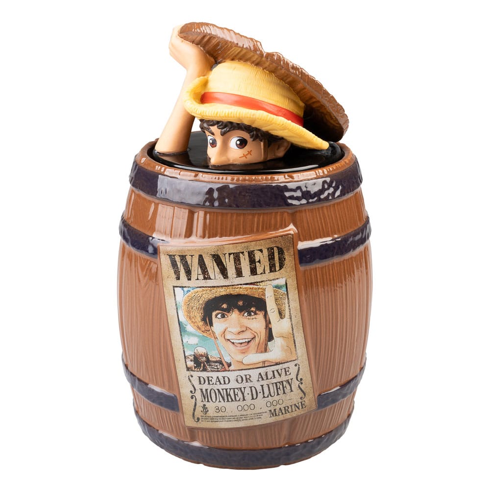 One Piece Keksdose Wanted Monkey D. Luffy Image 1