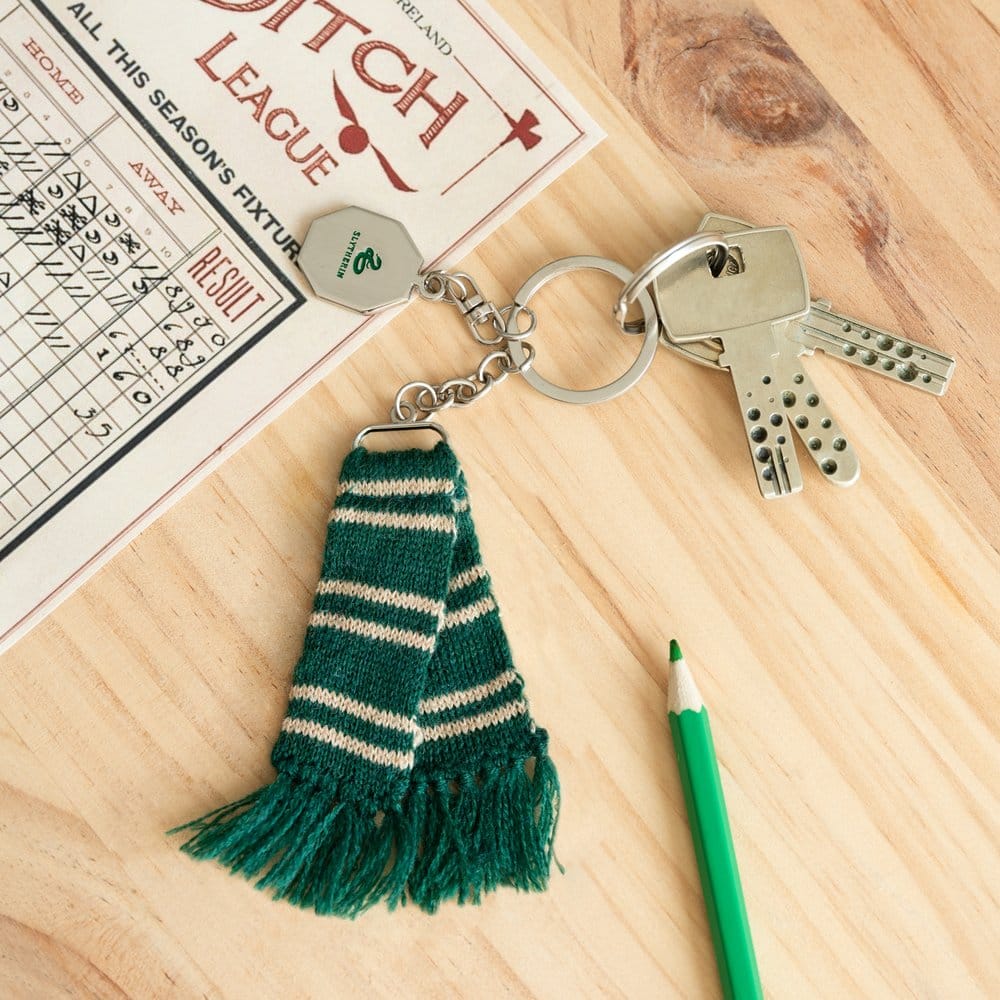 Harry Potter Schlüsselanhänger Slytherin Schal 15 cm Image 3
