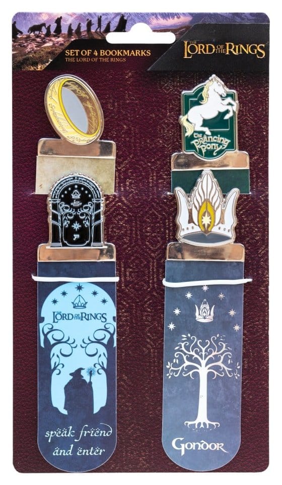 Der Herr der Ringe Lesezeichen 4er Set Image 1