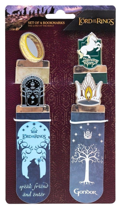 Der Herr der Ringe Lesezeichen 4er Set Image 1