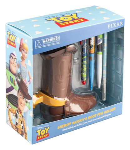 Disney Pixar Toy Story Stiftehalter mit Schreibwaren-Set Woodys Stiefel 16 cm Image 7