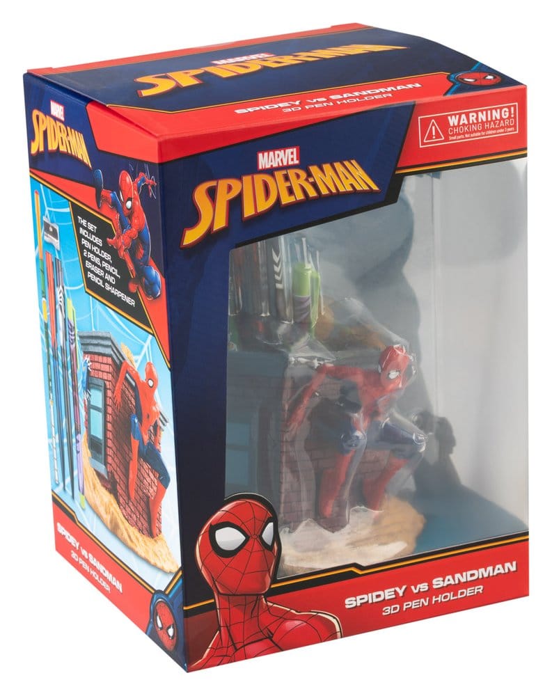 Spider-Man Stiftehalter mit Schreibwaren-Set Image 4