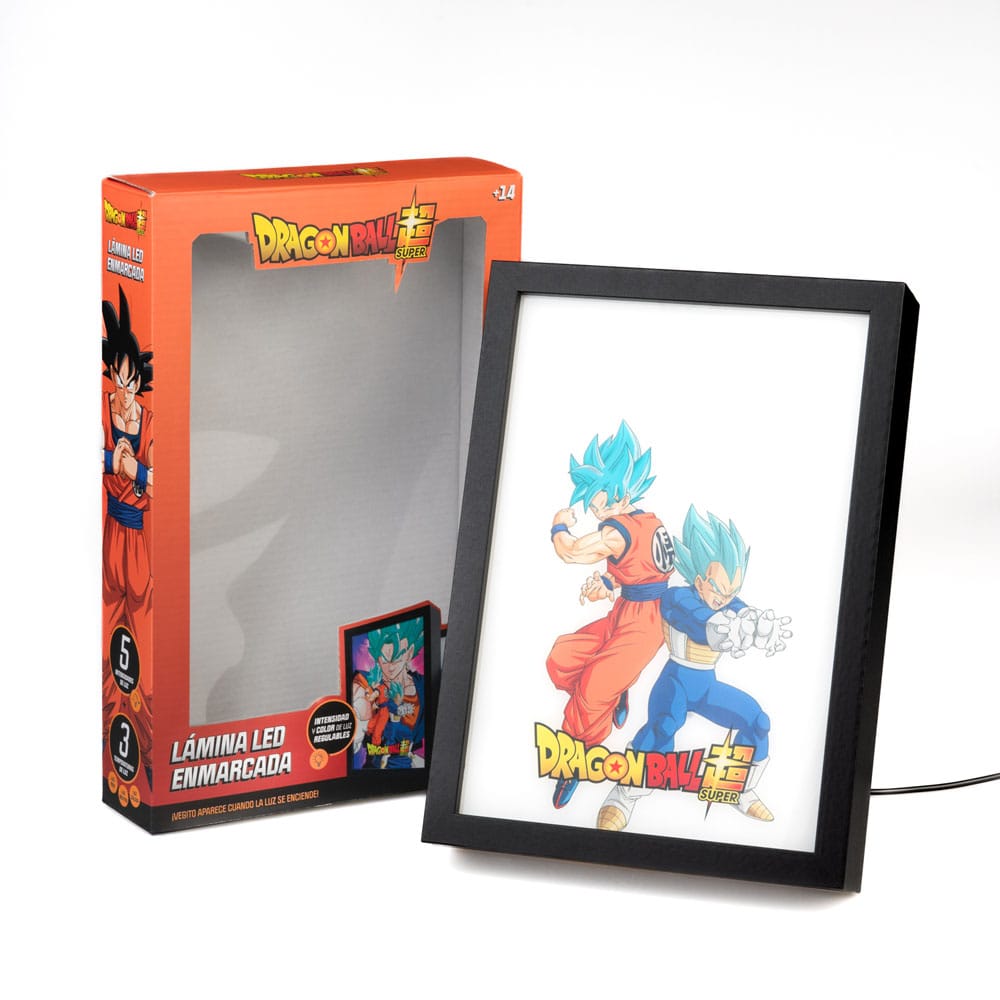 Dragon Ball Super LED-Druck mit Rahmen Image 3