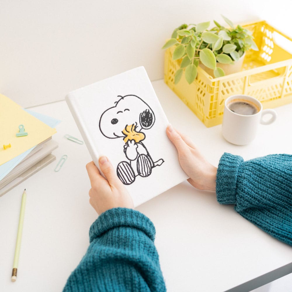 Peanuts Premium Plüsch Notizbuch A5 Snoopy Image 4