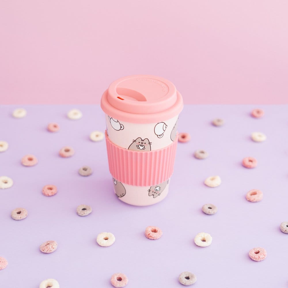Pusheen Keramikbecher mit Deckel 400 ml Image 4