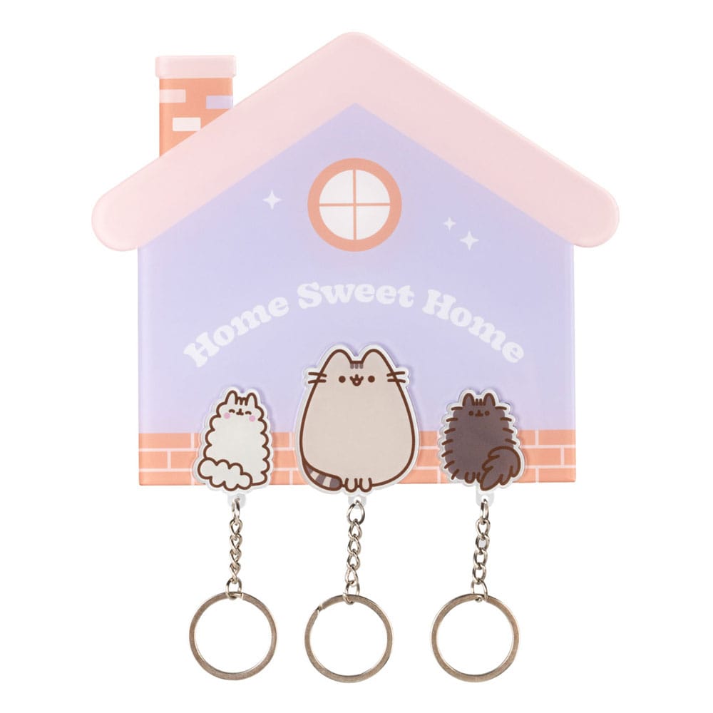 Pusheen Schlüsselbrett inkl. 3 Schlüsselanhänger Image 1