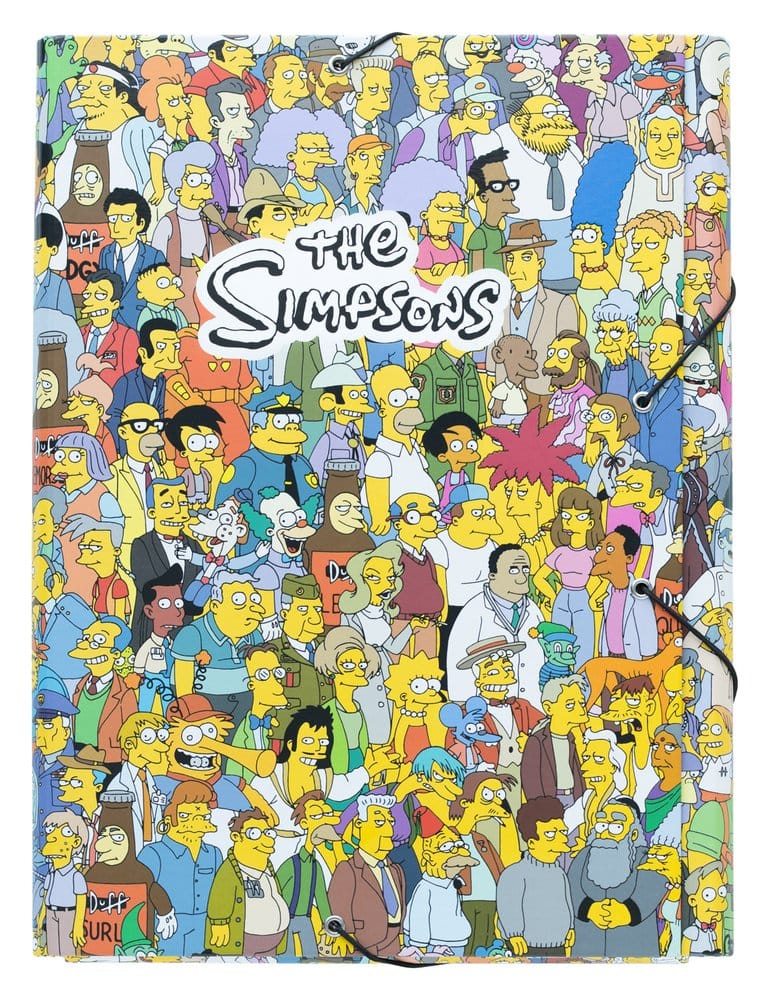 Die Simpsons Eckspannmappe 34 x 26 cm Image 1