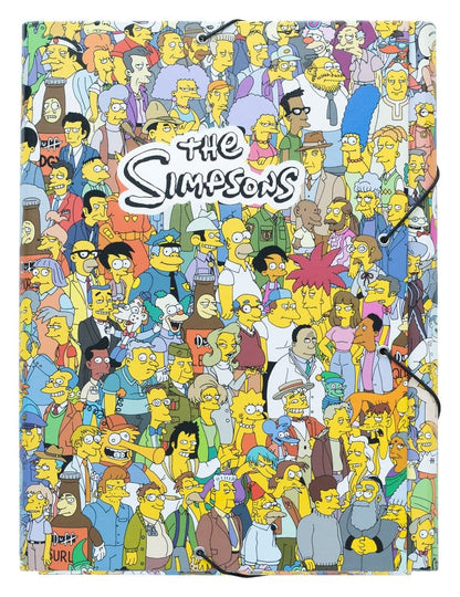 Die Simpsons Eckspannmappe 34 x 26 cm Image 1