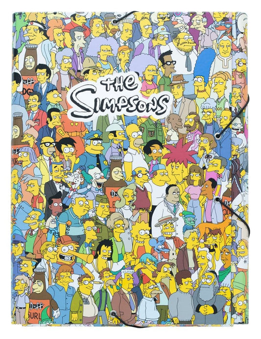 Die Simpsons Eckspannmappe 34 x 26 cm Image 1