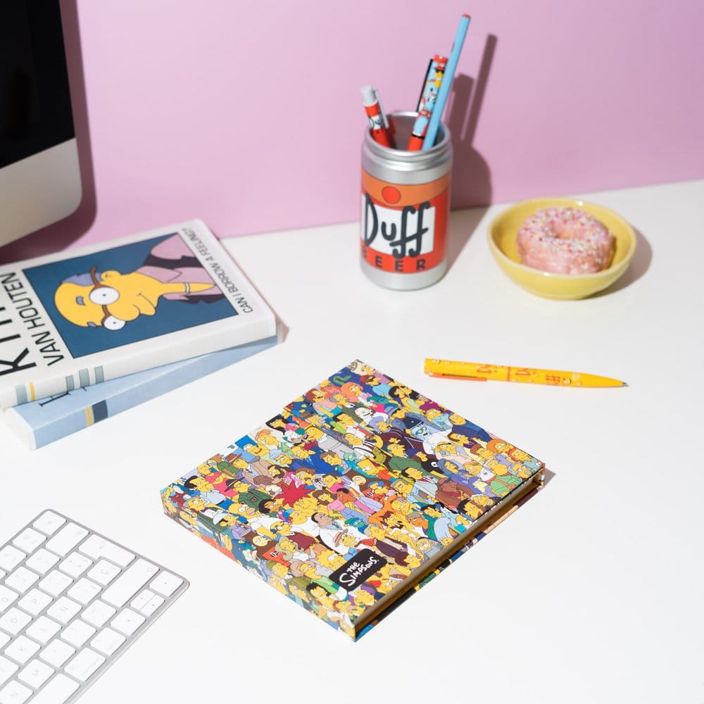 Die Simpsons Wochenplaner mit Haftnotizen 19 x 17 cm Image 3