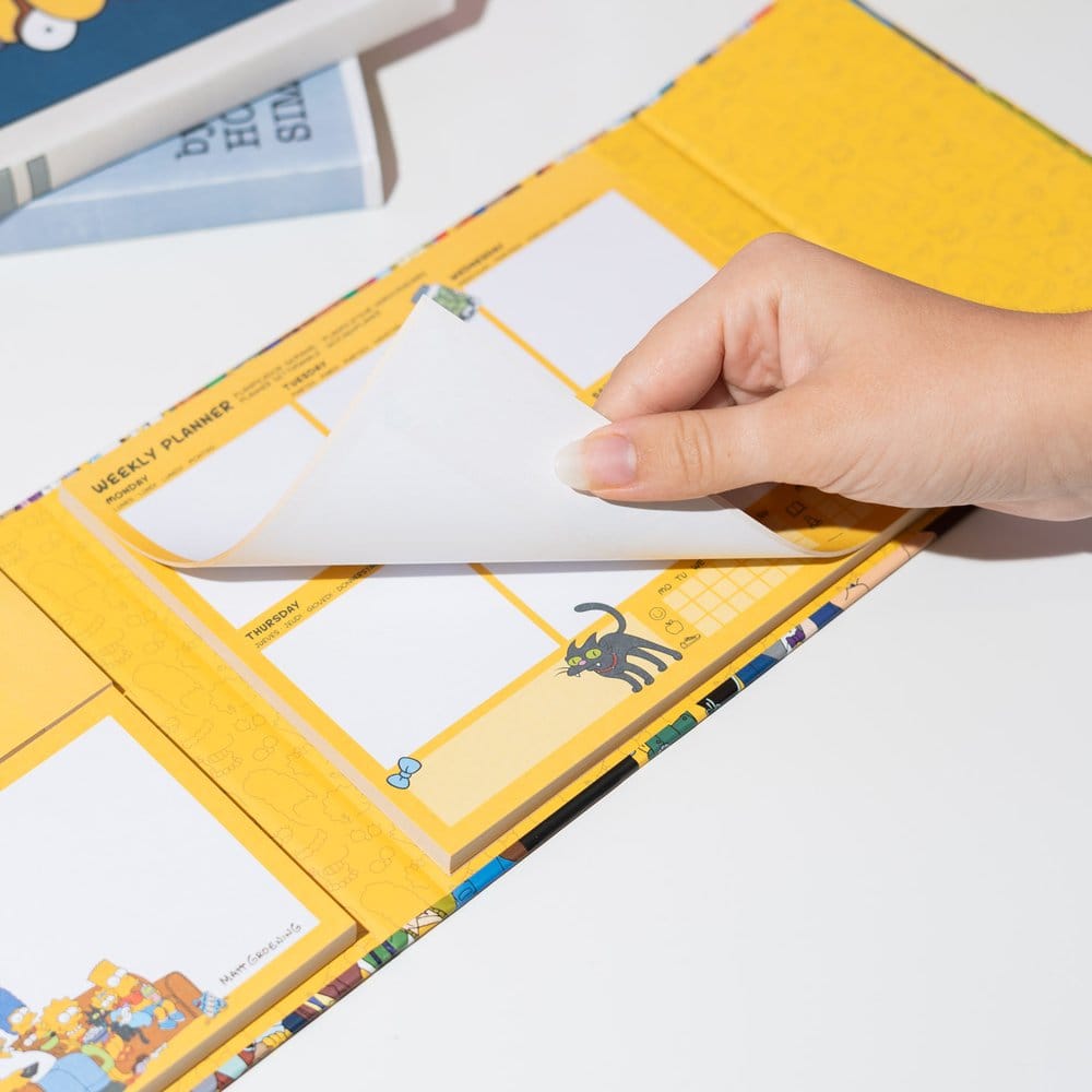 Die Simpsons Wochenplaner mit Haftnotizen 19 x 17 cm Image 6