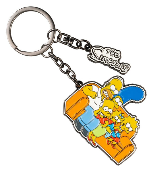 Die Simpsons Schlüsselanhänger Familie 5 x 12 cm Image 1
