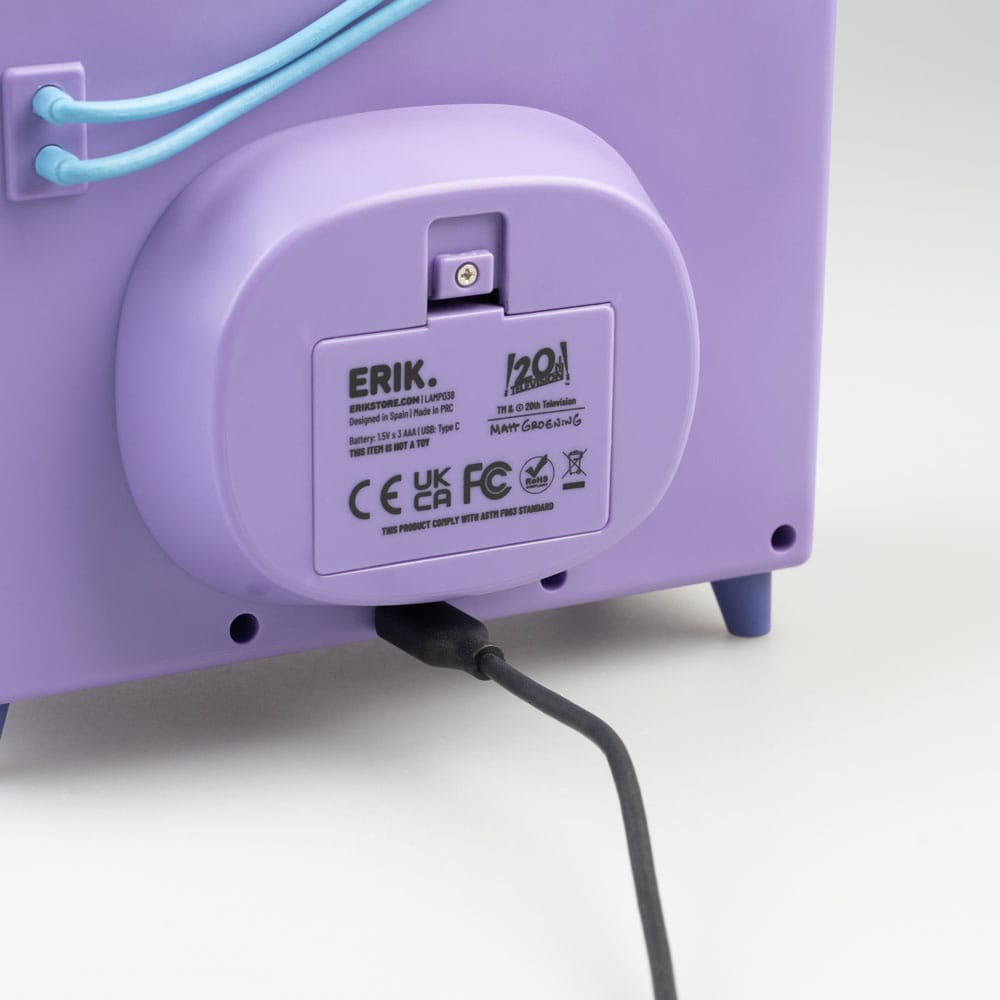 Die Simpsons Lampe mit USB-C TV Image 8