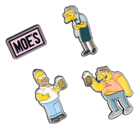 Die Simpsons Ansteck-Pins 4er Set Moe's Tavern Image 2