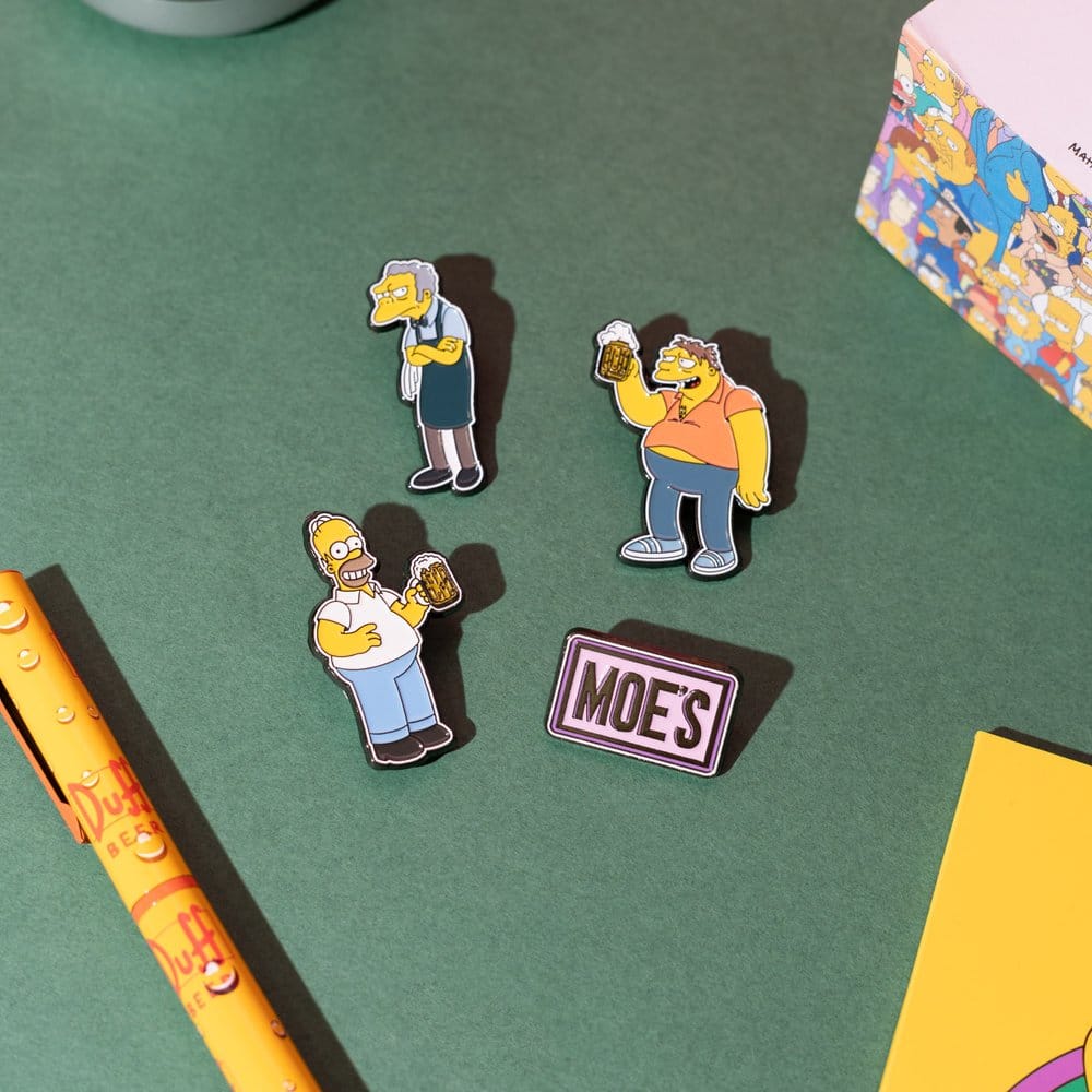 Die Simpsons Ansteck-Pins 4er Set Moe's Tavern Image 3