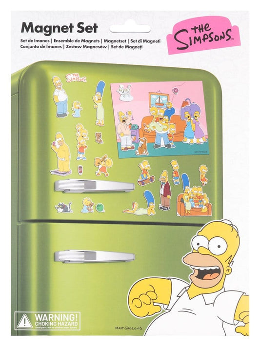 Die Simpsons Figuren Magnet Set Familie Image 1