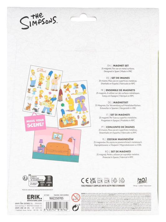 Die Simpsons Figuren Magnet Set Familie Image 2
