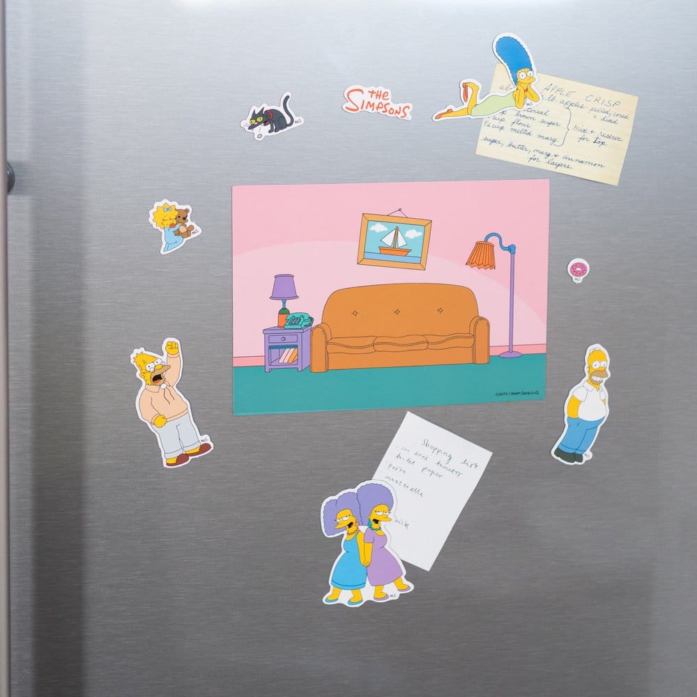 Die Simpsons Figuren Magnet Set Familie Image 4