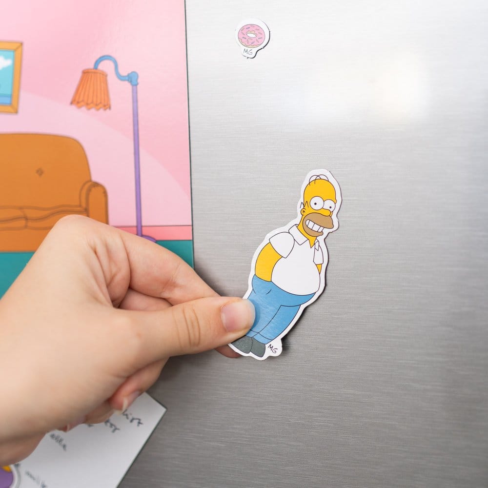 Die Simpsons Figuren Magnet Set Familie Image 7