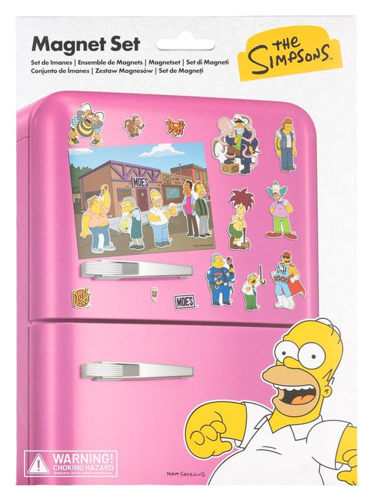Die Simpsons Figuren Magnet Set Bürger Image 1