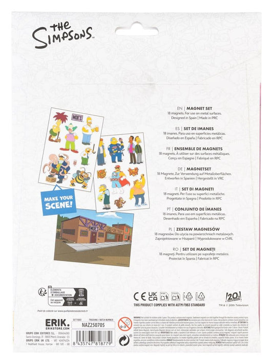 Die Simpsons Figuren Magnet Set Bürger Image 2