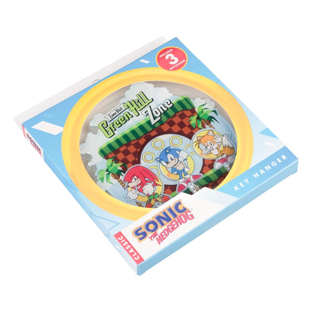 Sonic the Hedgehog Schlüsselbrett inkl. 3 Schlüsselanhänger Image 4