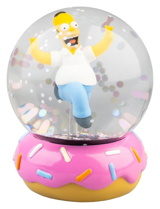 Die Simpsons Schneekugel Homer Simpson Donut 10 cm Image 1