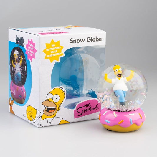 Die Simpsons Schneekugel Homer Simpson Donut 10 cm Image 2