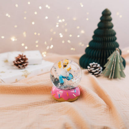 Die Simpsons Schneekugel Homer Simpson Donut 10 cm Image 4