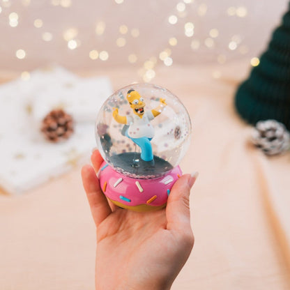 Die Simpsons Schneekugel Homer Simpson Donut 10 cm Image 7